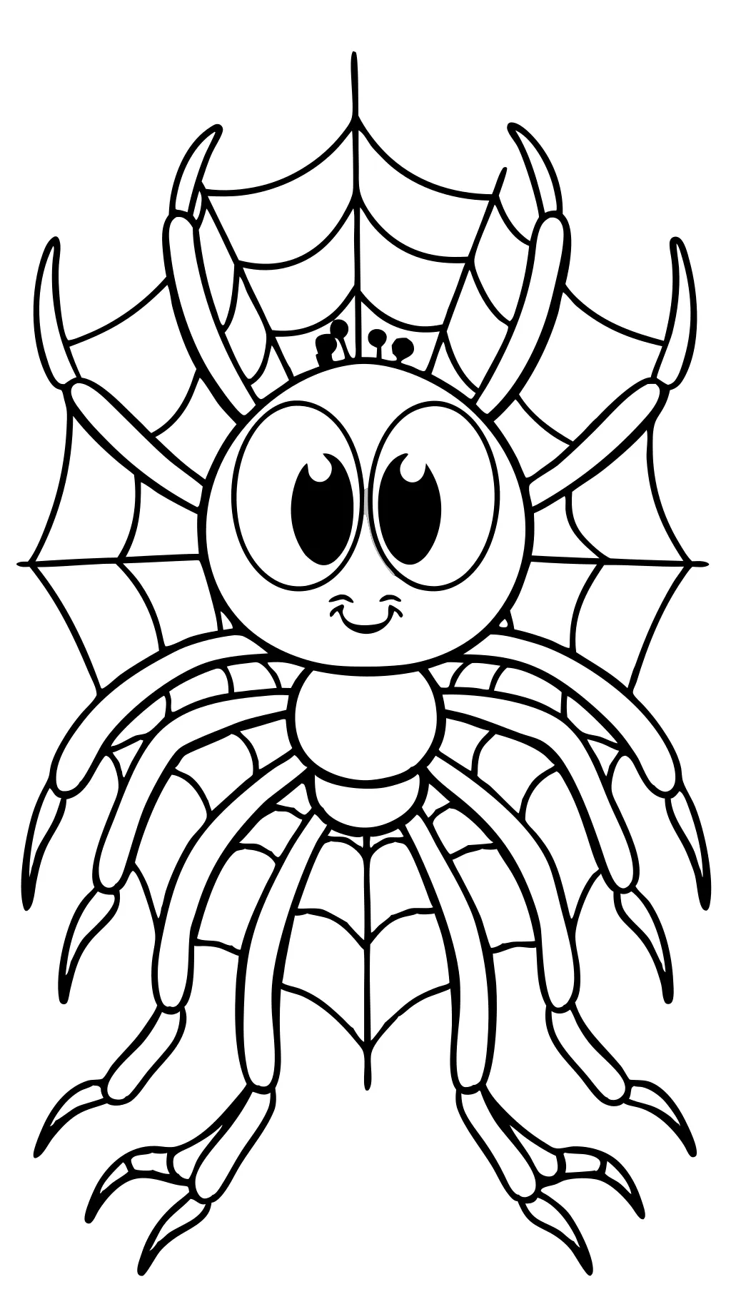 spider coloring pages printable